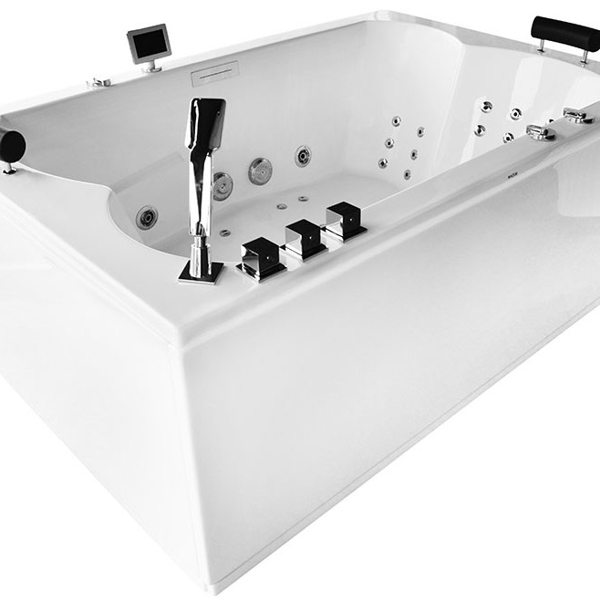 Masažinė Vonia AMUE-0052A Dvivietė 180x120 cm.