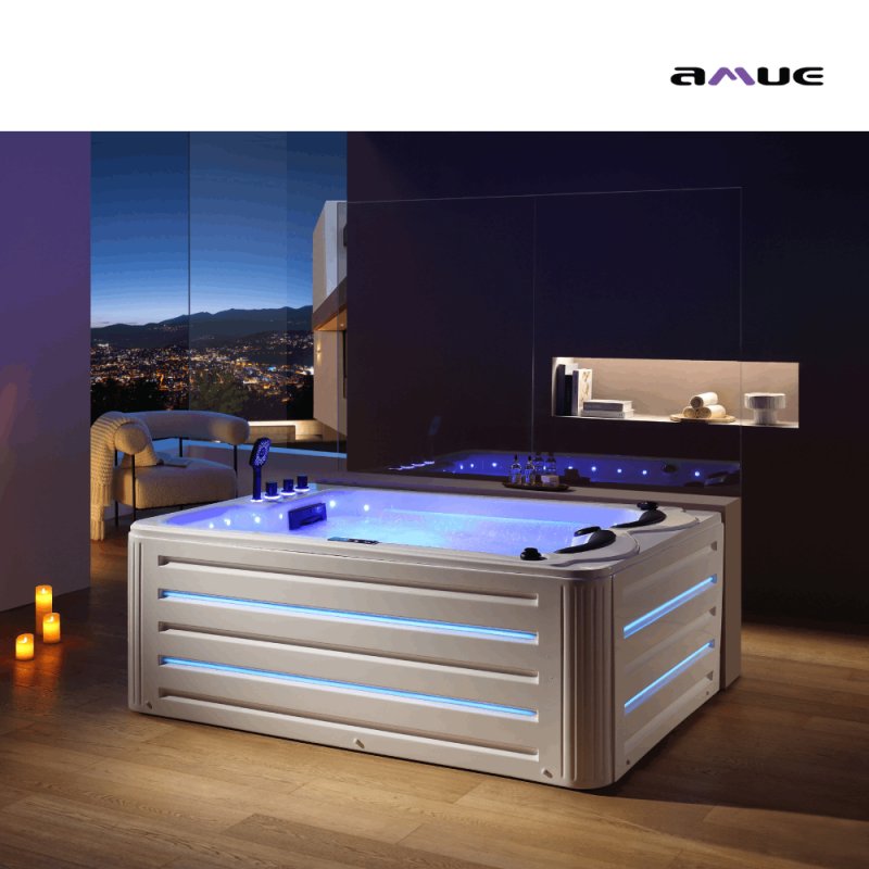 Masažinė Vonia AMUE Avigator 2, Dvivietė, 190x130X72cm.