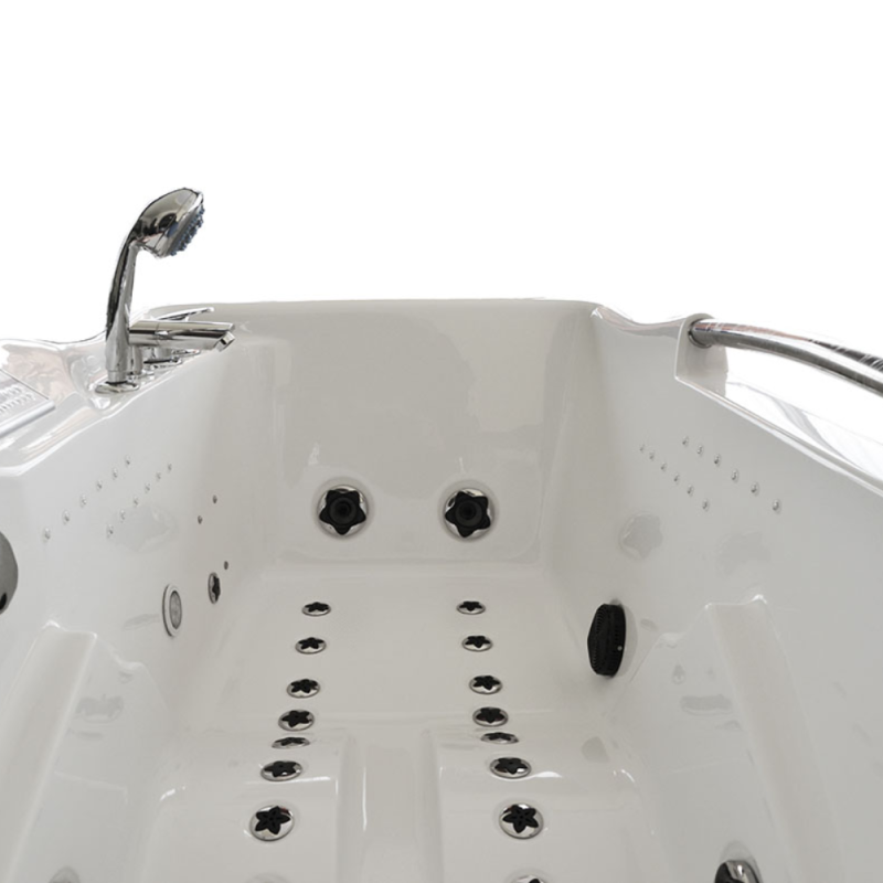 Masažinė Vonia AMUS-1050 Kairė 174x88 cm.