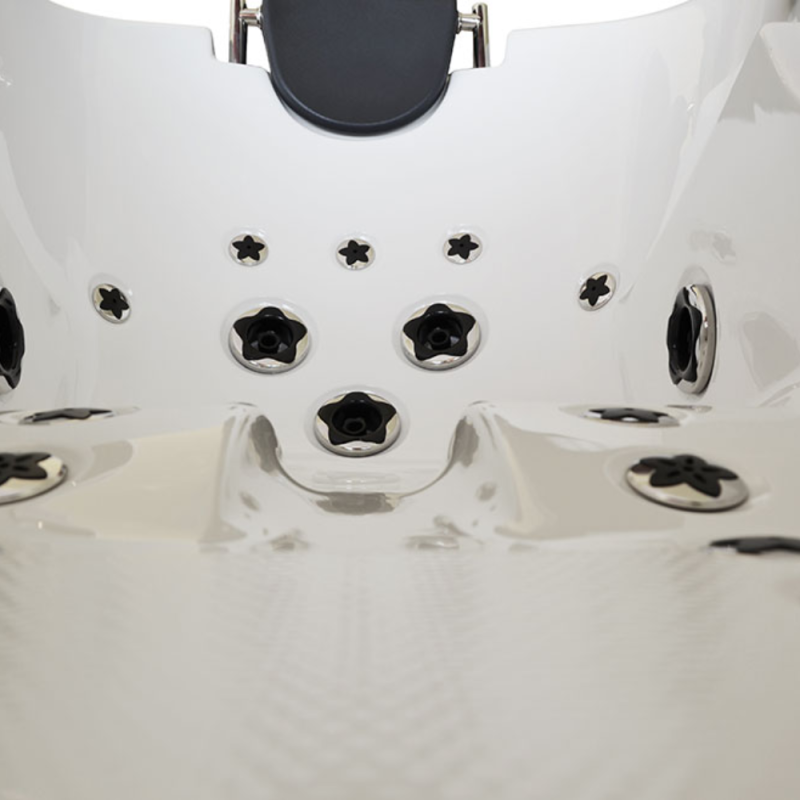 Masažinė Vonia AMUS-1050 Kairė 174x88 cm.