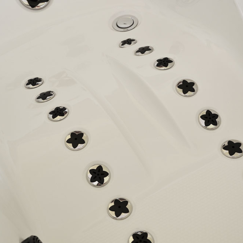 Masažinė Vonia AMUS-1050 Kairė 174x88 cm.