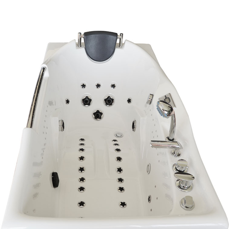 Masažinė Vonia AMUS-1050 Kairė 174x88 cm.