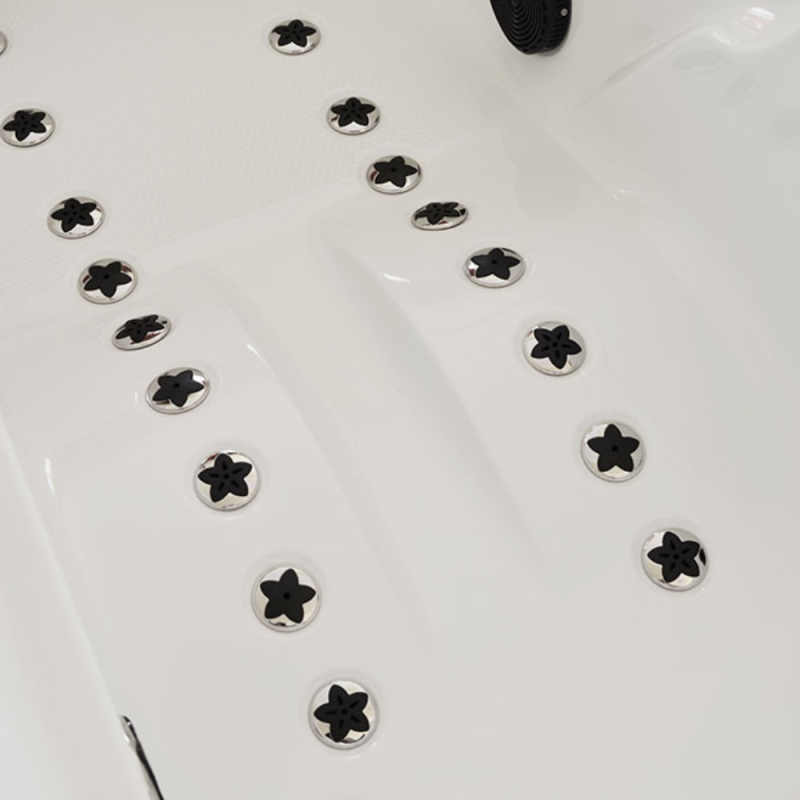 Masažinė Vonia AMUS-1050 Kairė 174x88 cm.