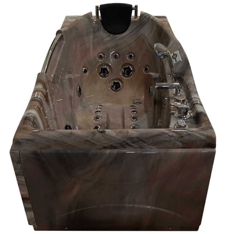 Masažinė Vonia AMUS-1050 Kairė 23 174x88 cm.