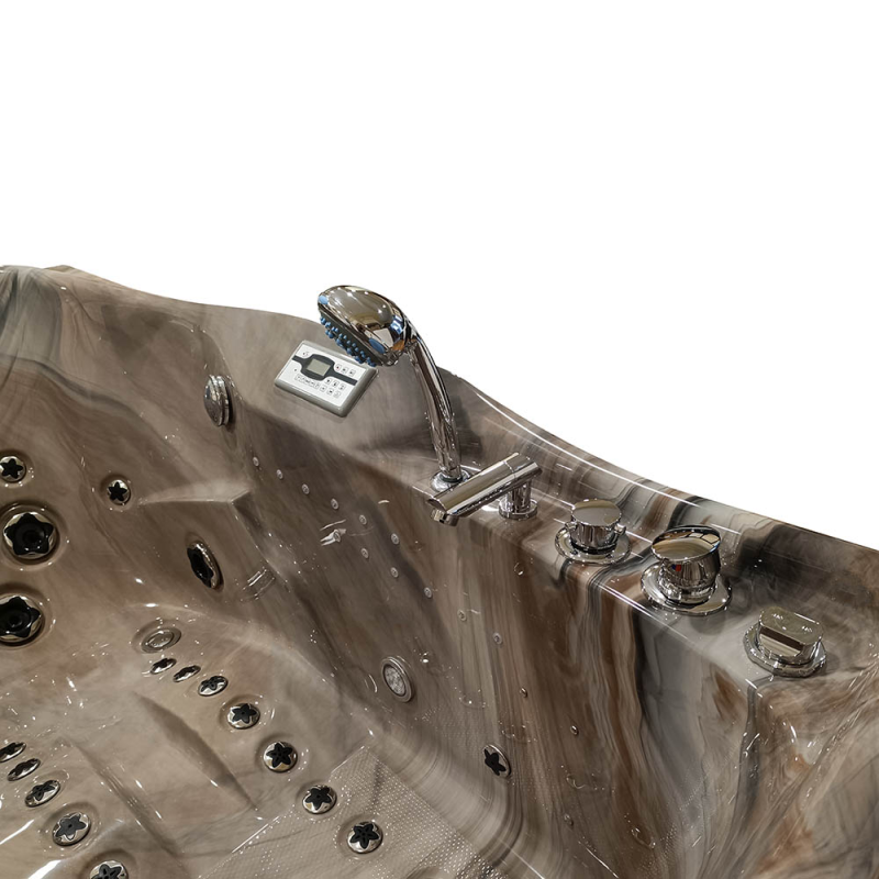 Masažinė Vonia AMUS-1050 Kairė 23 174x88 cm.