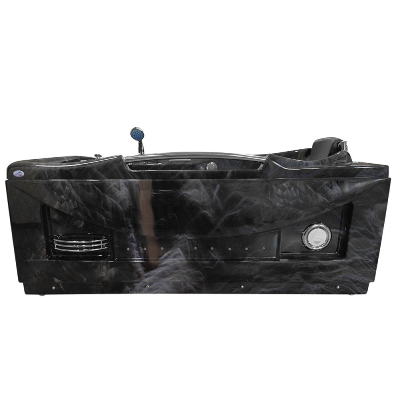 Masažinė vonia AMUS-1050 Dešinė Kava 174x88 cm.