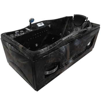 Masažinė vonia AMUS-1050 Dešinė Kava 174x88 cm.