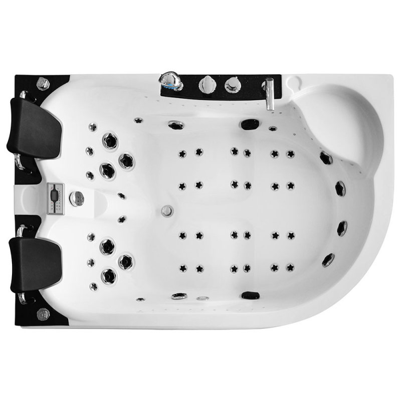 Masažinė Vonia AMUS-1062L Dvivietė 180x120 cm.