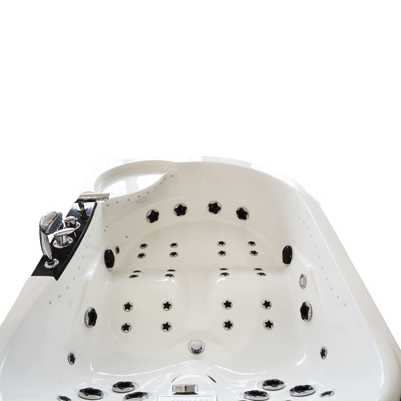 Masažinė Vonia AMUS-1062L Dvivietė 180x120 cm.