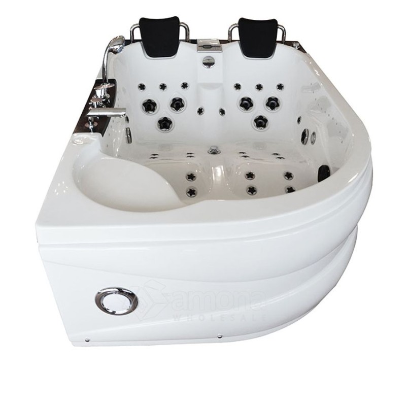 Masažinė Vonia AMUS-1062R Dvivietė Dešinė 180x122 cm.