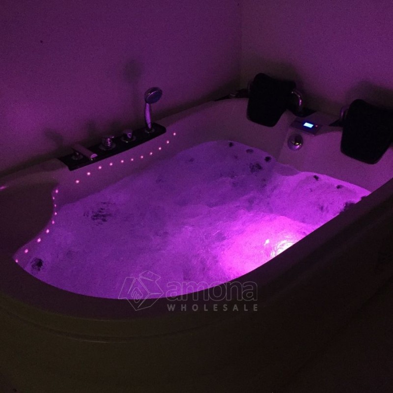 Masažinė Vonia AMUS-1062R Dvivietė Dešinė 180x122 cm.