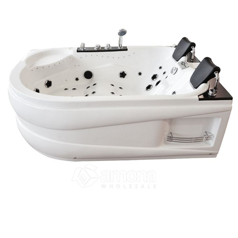 Masažinė Vonia AMUS-1062R Dvivietė Dešinė 180x122 cm.