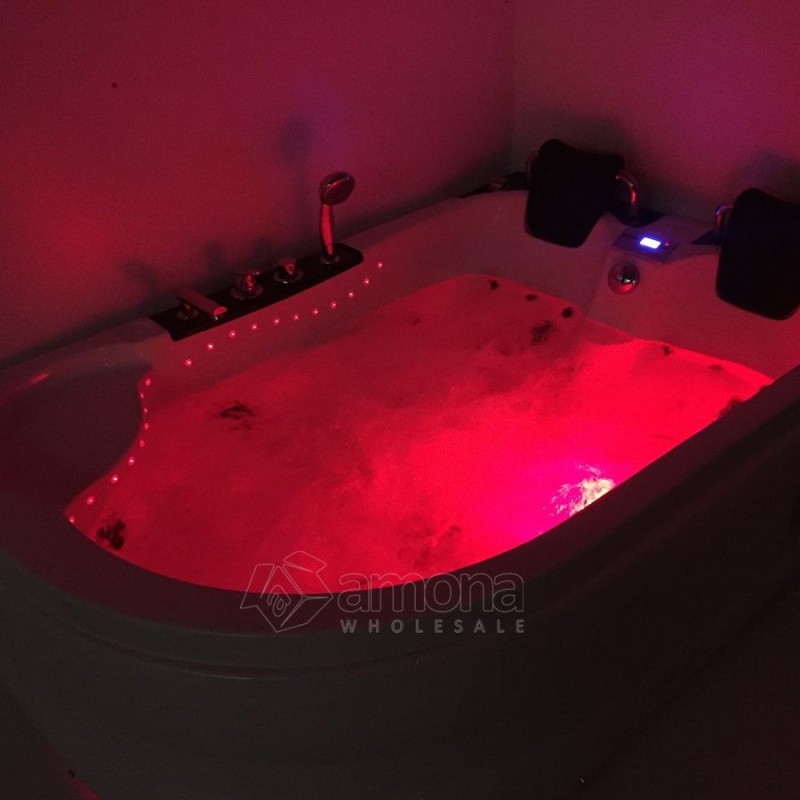 Masažinė Vonia AMUS-1062R Dvivietė Dešinė 180x122 cm.