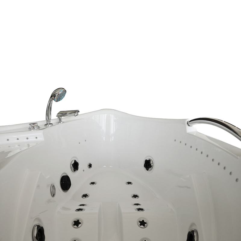 Masažinė Vonia AMUS-1085 Kairė 135x135 cm.