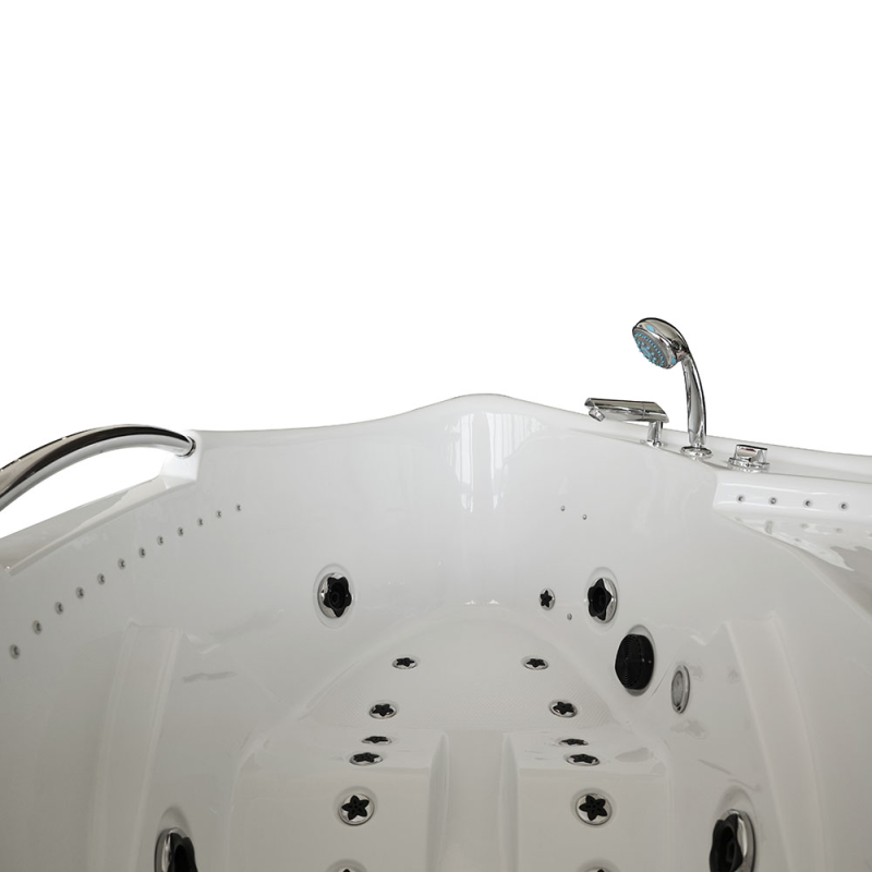 Masažinė Vonia AMUS-1085 Dešinė 135x135 cm.