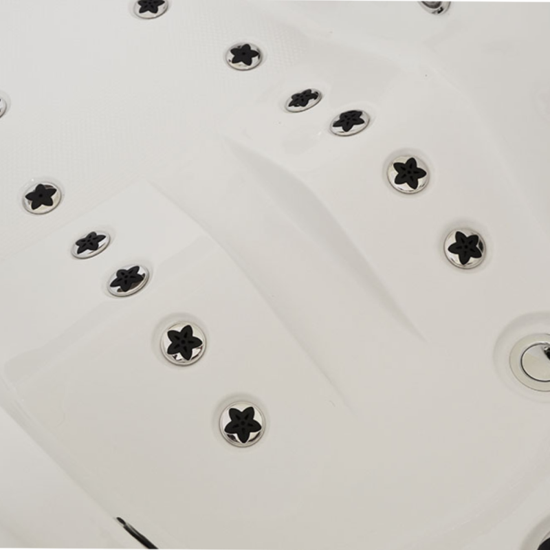 Masažinė Vonia AMUS-1085 Dešinė 135x135 cm.