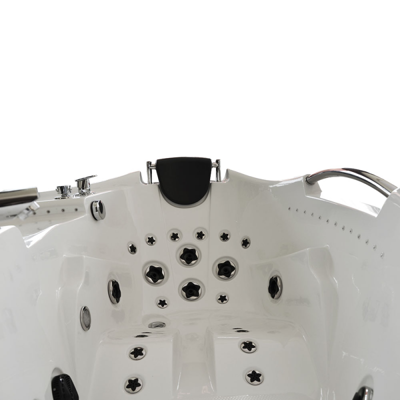 Masažinė Vonia AMUS-1085 Dešinė 135x135 cm.