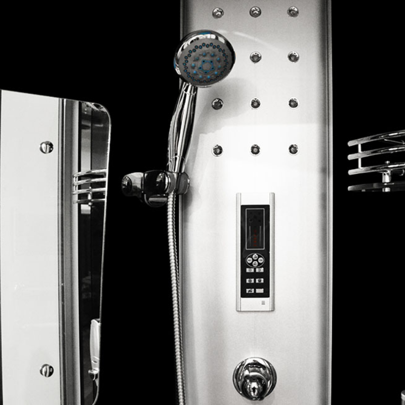 Masažinė Dušo Kabina AMO-06089-90B 90x90 cm.