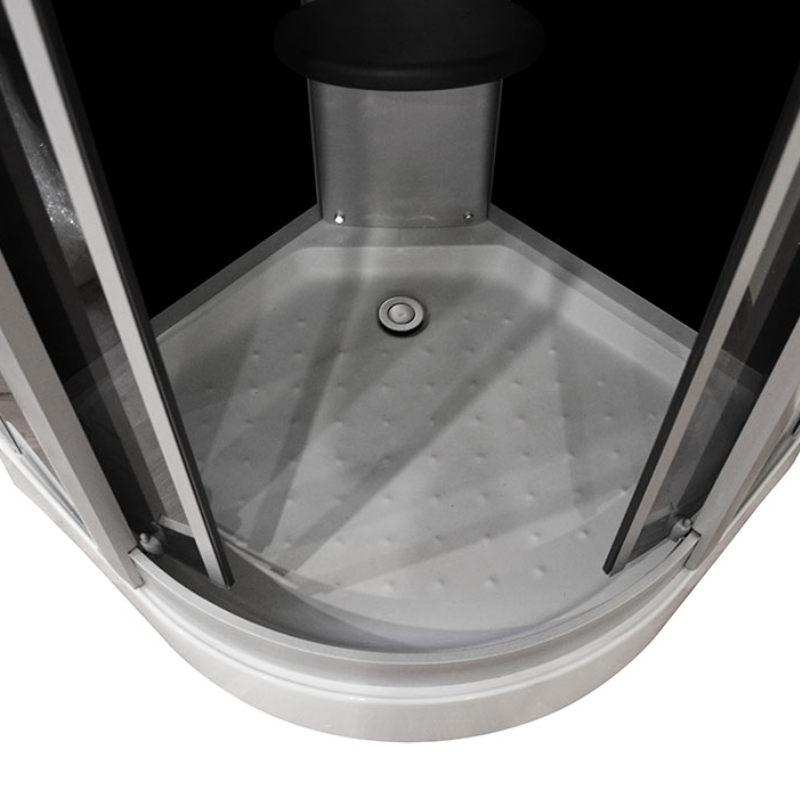 Masažinė Dušo Kabina AMO-06089-90B 90x90 cm.