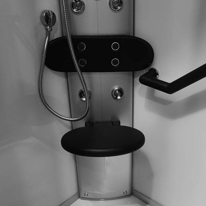 Masažinė Dušo Kabina AMO-06089-90W 90x90 cm.