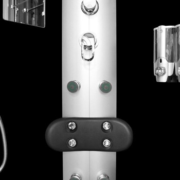 Masažinė Dušo Kabina AMO-09909C 100x100x220 cm.