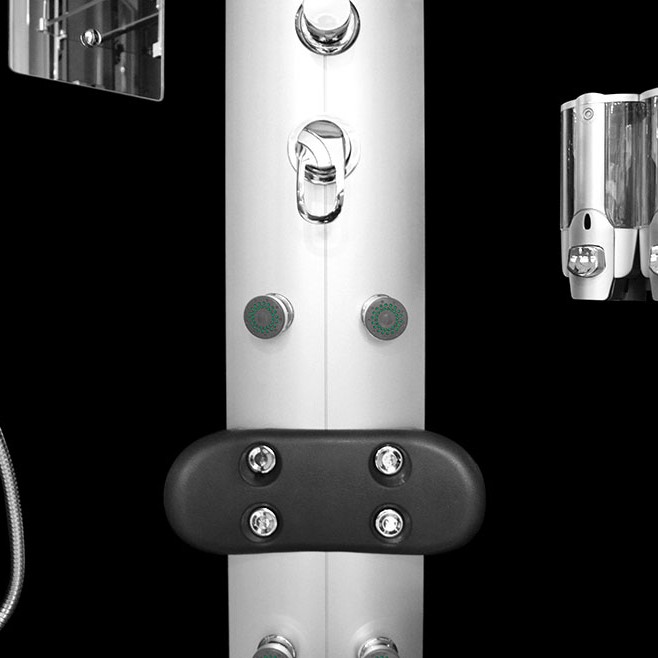 Masažinė Dušo Kabina AMO-09909C 100x100x220 cm.