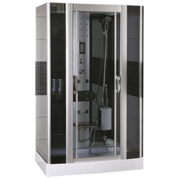 Masažinė Dušo Kabina AMO-09938B 125x90 cm