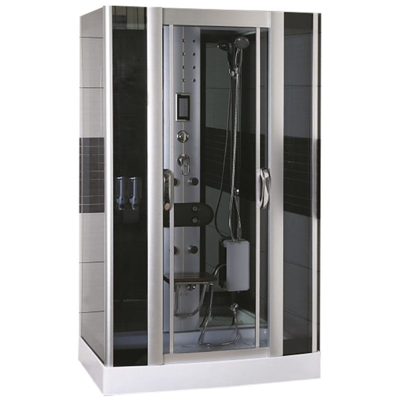 Masažinė Dušo Kabina AMO-09938B 125x90 cm