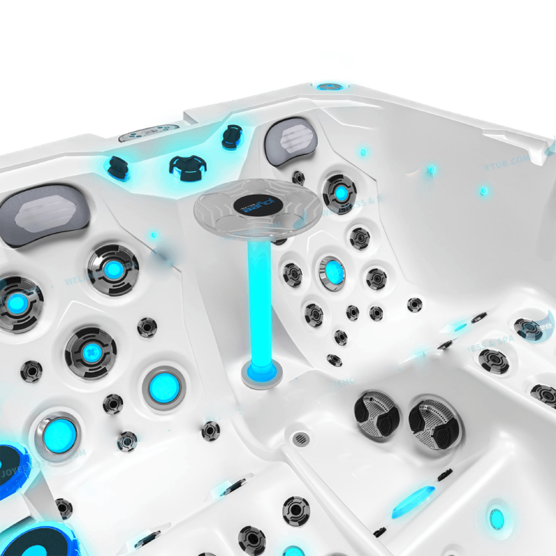 Masažinis SPA baseiinas JOYEE Bern 213x165 cm, 3 vietų, Premium klasės