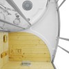 Sauna Su Masažine Dušo Kabina AMO-1706 TRIO 165x105x215 cm