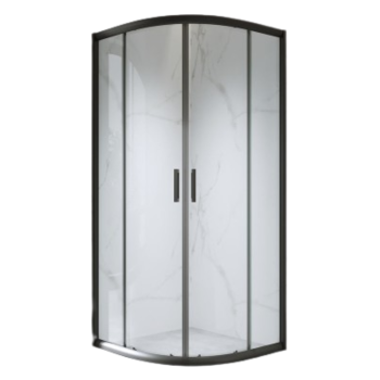 Pusapvalė dušo kabina AMO-5201B 80x80x190 cm