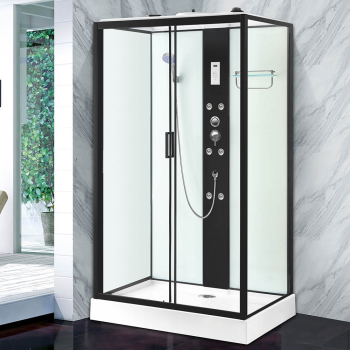 Dušo kabina su hidromasažu AMO-0550-810 Kairė 100x80x215 cm