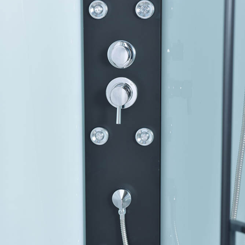 Dušo kabina su hidromasažu AMO-0550-810 Kairė 100x80x215 cm