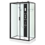 Dušo kabina su hidromasažu AMO-0550-912 Kairė 120x90x215 cm