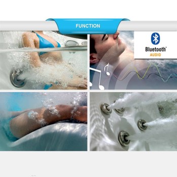 SPA Baseinas AMUS-821 su Plaukimo Sistema 3,85x2,20x1,2 m.