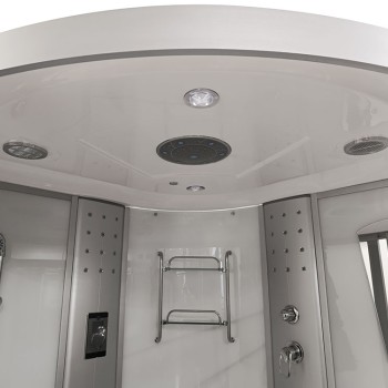 Garo Kabina AMO-08150 Balta Su Masažine Vonia 150x150 cm.