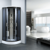 Garinė Dušo Kabina AMO-0513DS BLACK 110x110x215 cm.
