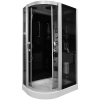 Garinė Dušo Kabina AMO-09914 Black Left 120x85x225