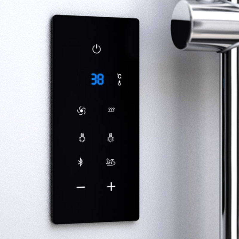 Garinė Dušo Kabina AMUE AC1080R White, 100x80xx217