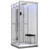 Garinė Dušo Kabina AMUE-H1000-12L Balta 100x100x217 cm.