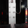 Garinė dušo kabina AMUE-K1072 TRIO 145x90x215 cm.