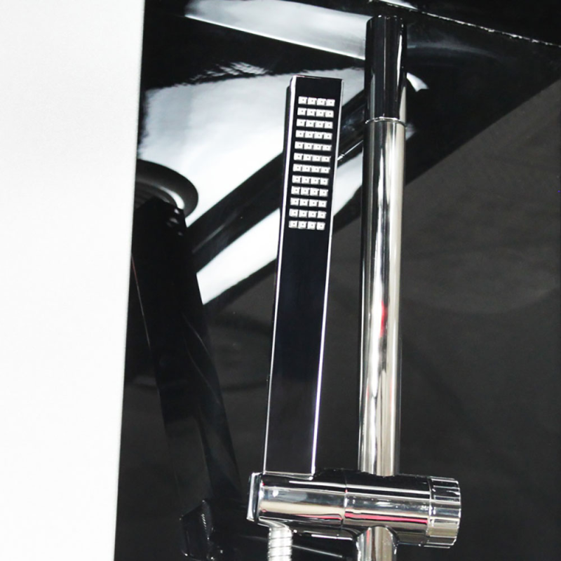 Garinė dušo kabina AMUE-K1072 TRIO 145x90x215 cm.