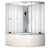 Garinė Dušo Kabina Su Hidromasažu  AMUE-AF1515 Balta 150x150