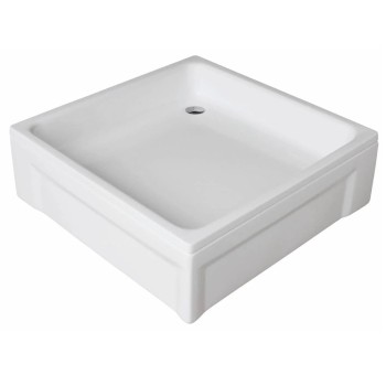 Akmens masės dušo padėklas SPN P-701 90x90 cm.