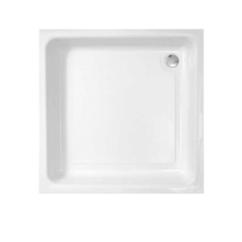 Akmens masės dušo padėklas SPN P-701 90x90 cm.