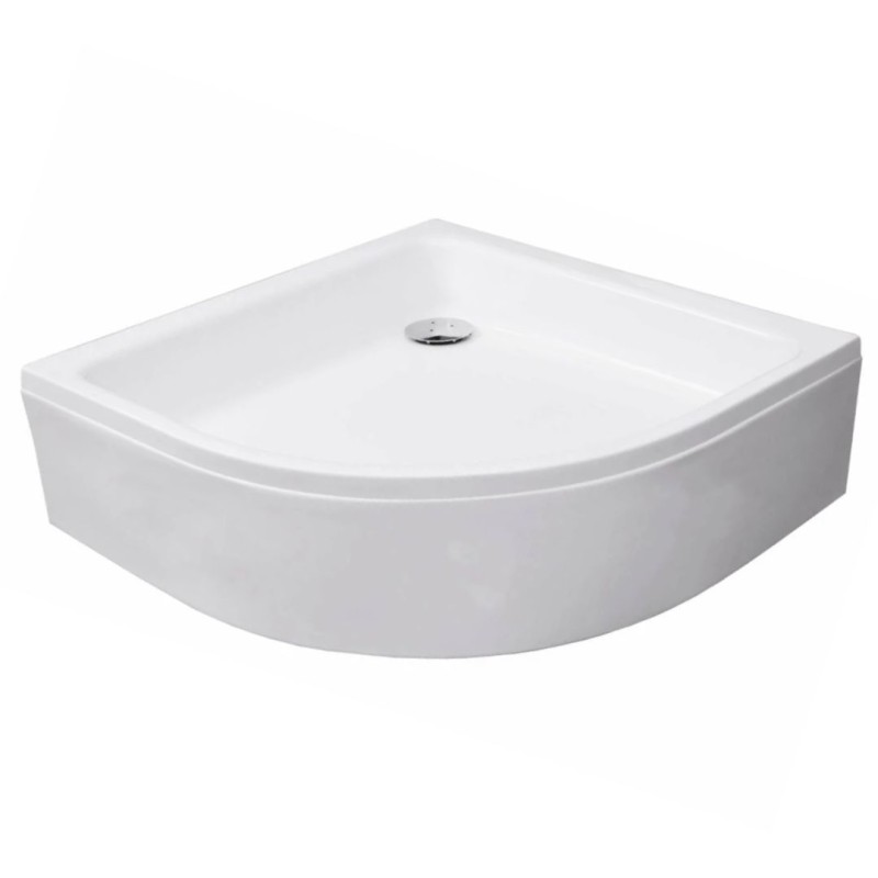 Akmens masės dušo padėklas SPN P-703, 90x90 cm. R=500