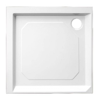 Akmens Masės Dušo Padėklas SPN P 7044 80x80 cm.