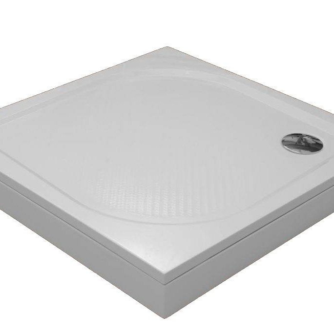 Akmens Masės Dušo Padėklas SPN P 709K 80x80 cm.