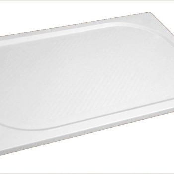 Akmens Masės Dušo Padėklas SPN P 710K 100x80 cm. Kairės Pusės