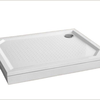 Akmens Masės Dušo Padėklas SPN P 715K 120x90 cm. Dešinės Pusės